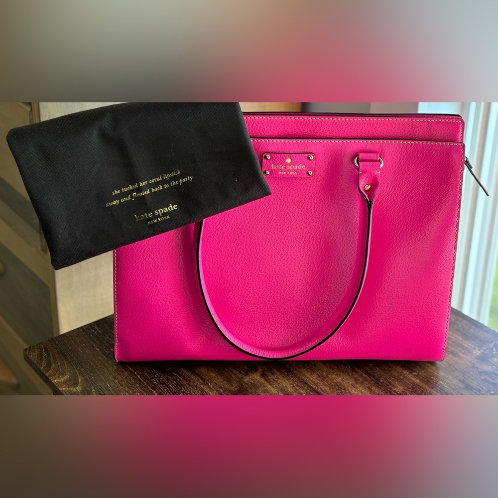COPY - Kate Spade Wellesley Large Tote Bright Pink